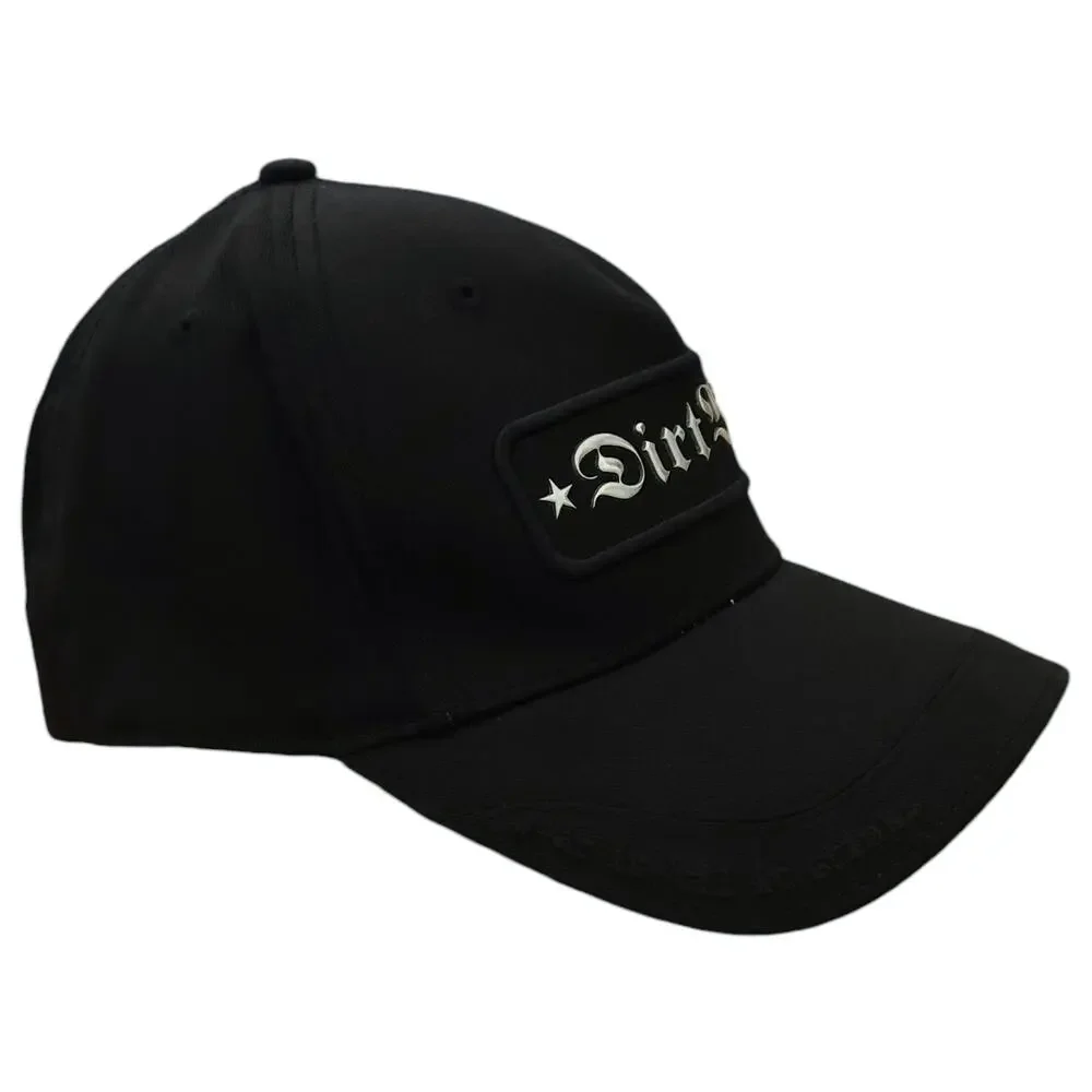 DIRTBAG Clothing Wear It 'Til It Stinks baseball cap black Flex Fit hat OS NEW - Picture 2 of 7